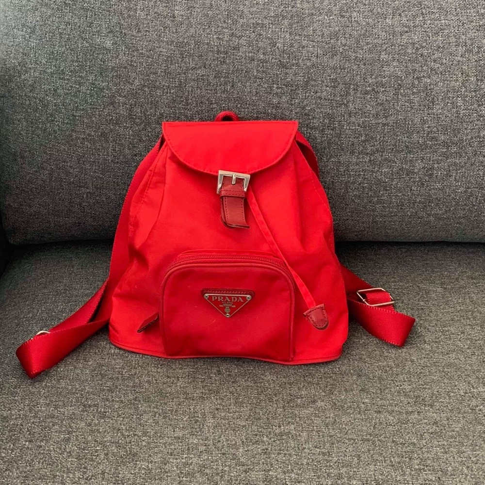 Prada nylon backpack 🎒